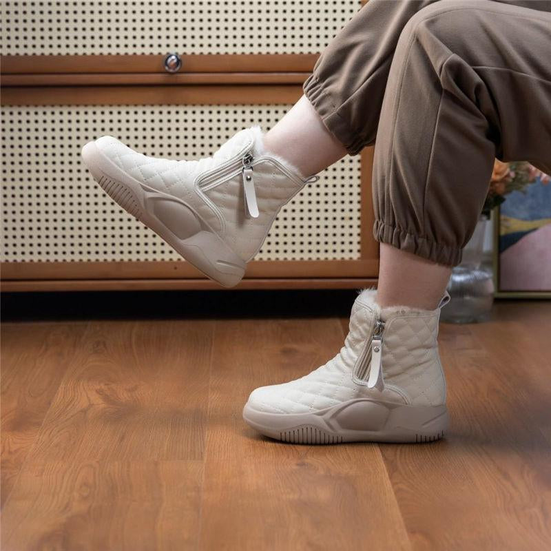 High Top Thick Sole Waterproof Boots