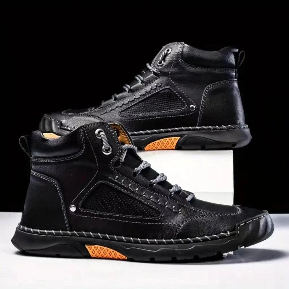 Waterproof Arch Support Leather Boots