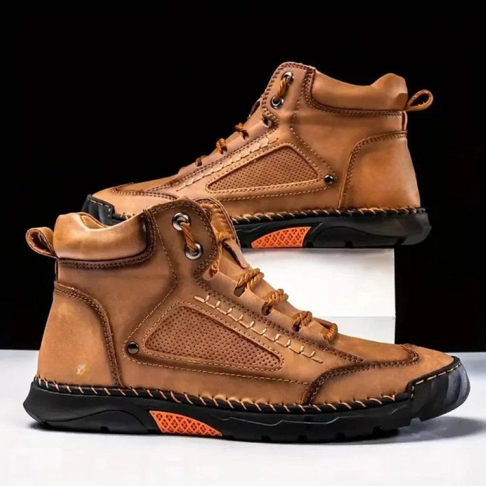 Waterproof Arch Support Leather Boots