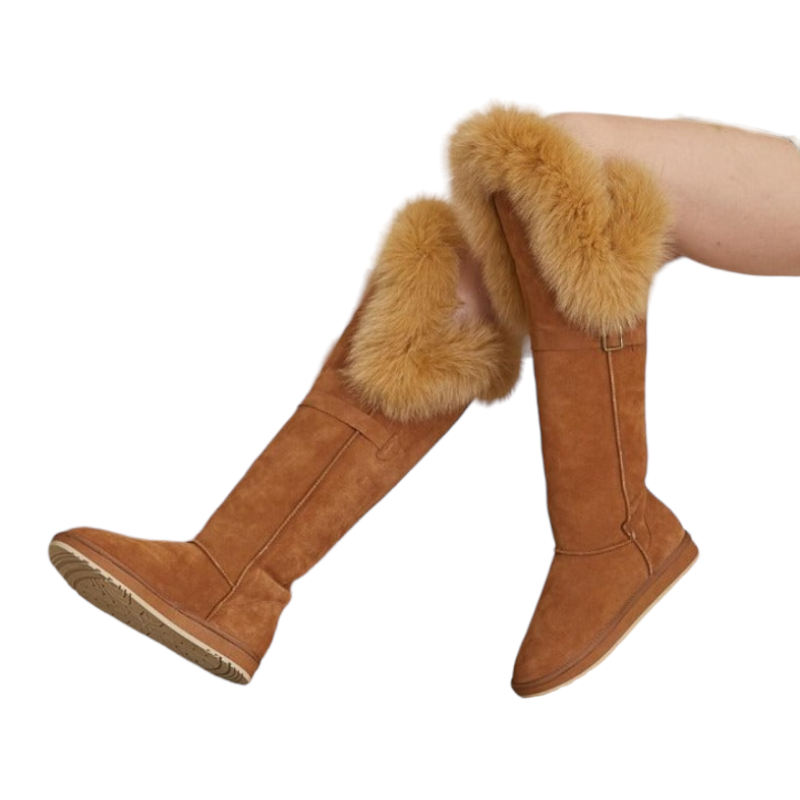 Non-Slip Leather Winter Snow Boots