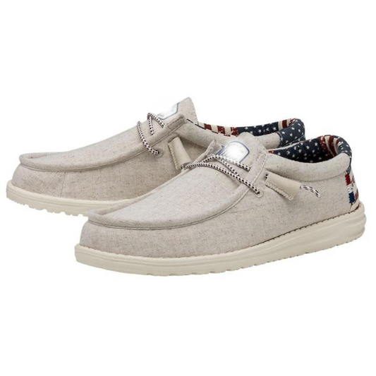 Comfy Casual Shoes With Patriotic Flair