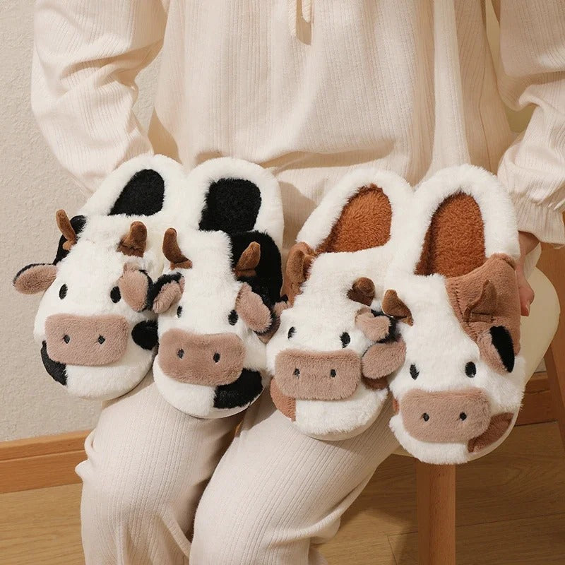 Animal Themed Cozy Fluffy Slippers