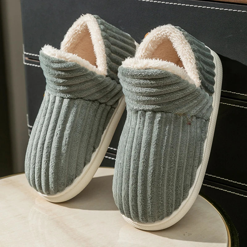 Quilted Pattern Slippers