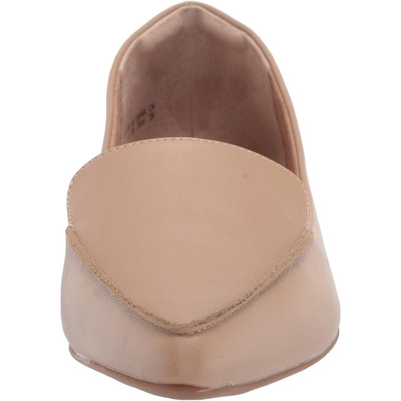 Sleek Minimalist Leather Loafers For Women