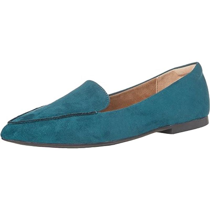 Sleek Minimalist Leather Loafers For Women