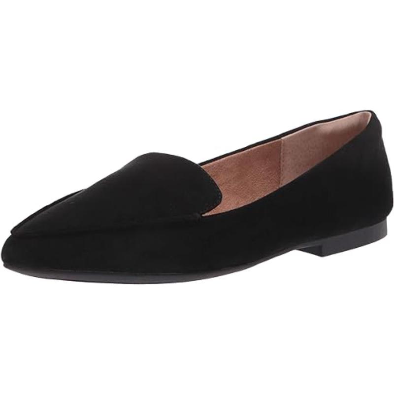 Sleek Minimalist Leather Loafers For Women