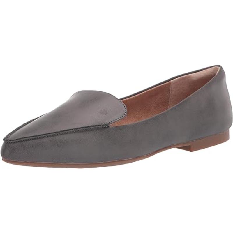 Sleek Minimalist Leather Loafers For Women