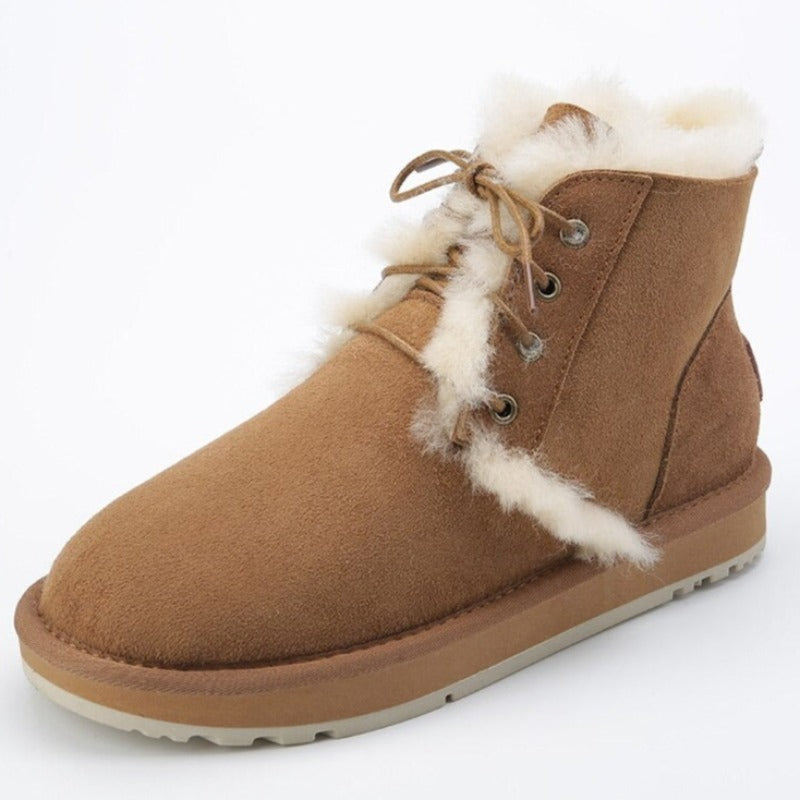 Women Short Ankle Winter Snow Boots