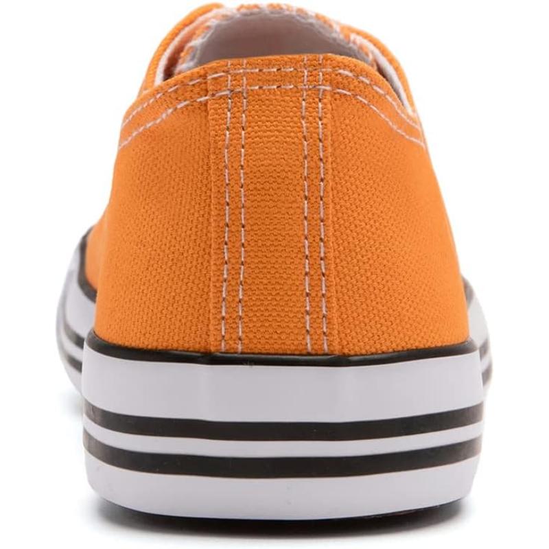 Solid Color Canvas Lace Up Shoes For Men