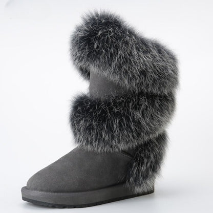 High Ankle Winter Snow Boots For Women