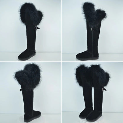 Over The Knee Winter Warm Shoes